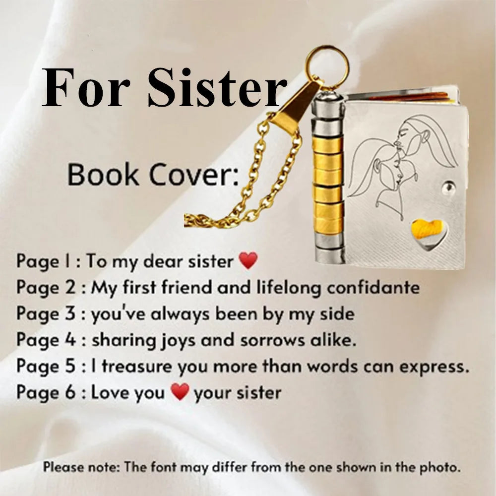 My Champion Openable Book Necklace for Son – “My Little Hero” Engraved Pendant | Birthday, Graduation, or Special Gift for Boys