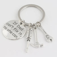 If Dad Can’t Fix It No One Can Keychain – Funny Hand Tool Keyring for Men | Father’s Day, Birthday, or Christmas Gift for Dad, Grandpa, or Husband