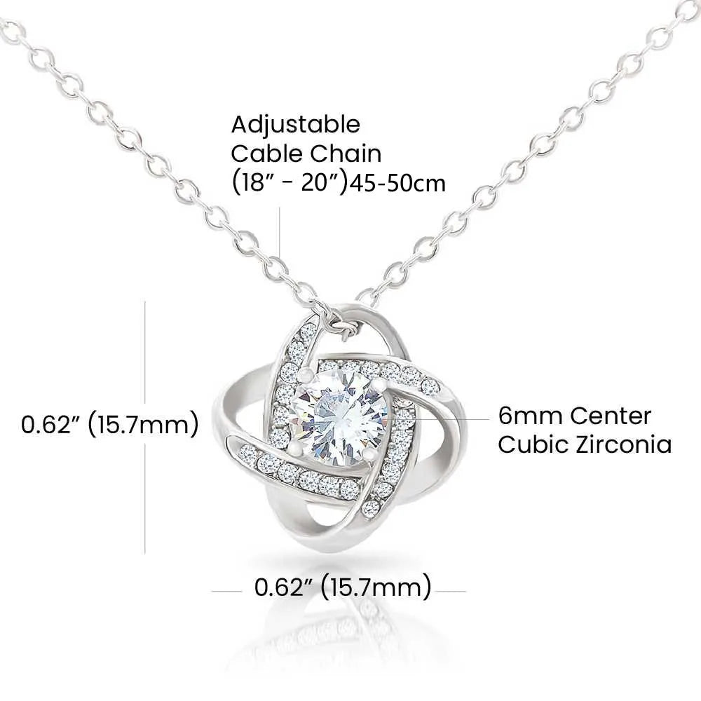 To My Mom Necklace – Sentimental Gift from Daughter | Mother’s Day, Birthday, or Christmas Gift for Mom | Meaningful Jewelry for Mothers