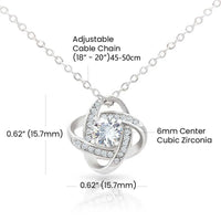 To My Mom Necklace – Sentimental Gift from Daughter | Mother’s Day, Birthday, or Christmas Gift for Mom | Meaningful Jewelry for Mothers