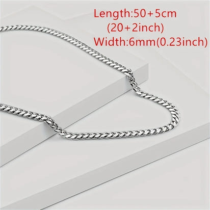 To My Son Cuban Chain Necklace – Birthday, Graduation, or Special Gift from Mom | Meaningful Jewelry for Son