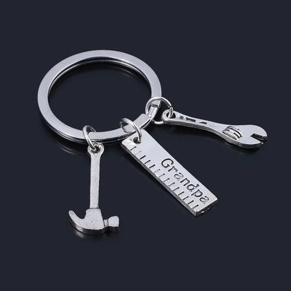 If Dad Can’t Fix It No One Can Keychain – Funny Hand Tool Keyring for Men | Father’s Day, Birthday, or Christmas Gift for Dad, Grandpa, or Husband