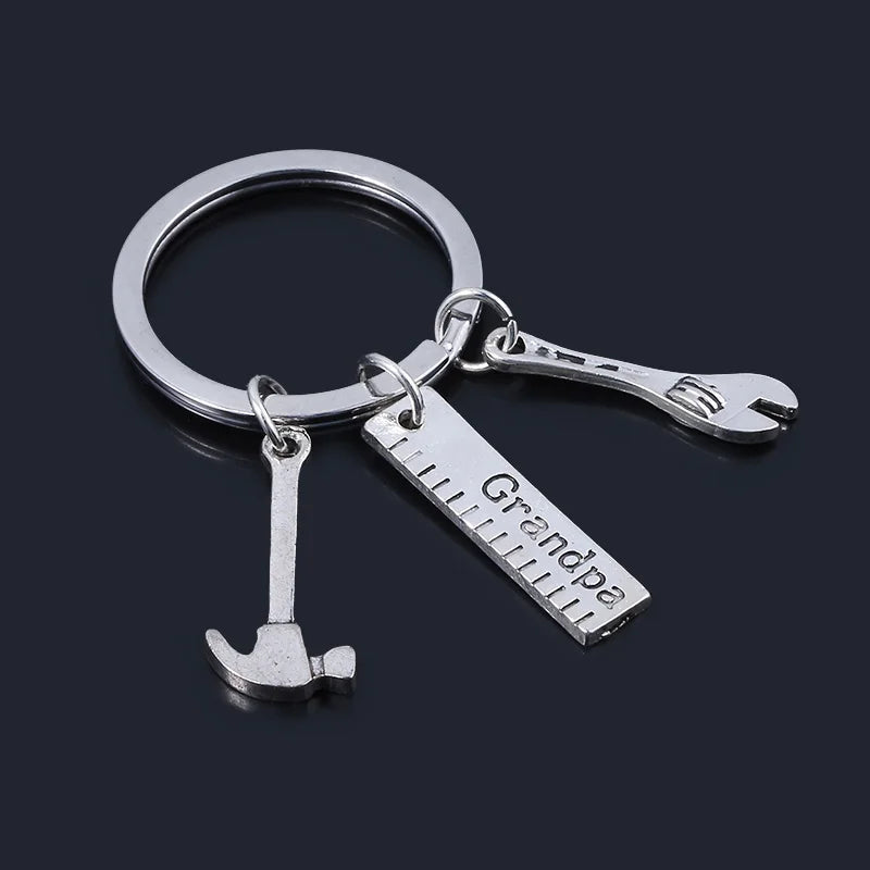 If Dad Can’t Fix It No One Can Keychain – Funny Hand Tool Keyring for Men | Father’s Day, Birthday, or Christmas Gift for Dad, Grandpa, or Husband