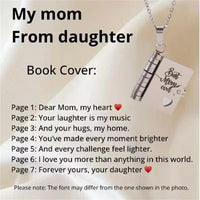 My Champion Openable Book Necklace for Son – “My Little Hero” Engraved Pendant | Birthday, Graduation, or Special Gift for Boys
